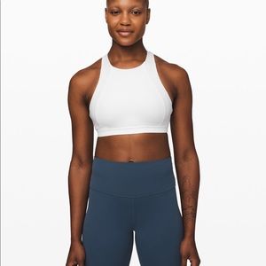 Lululemon High Neck Support White Size 8